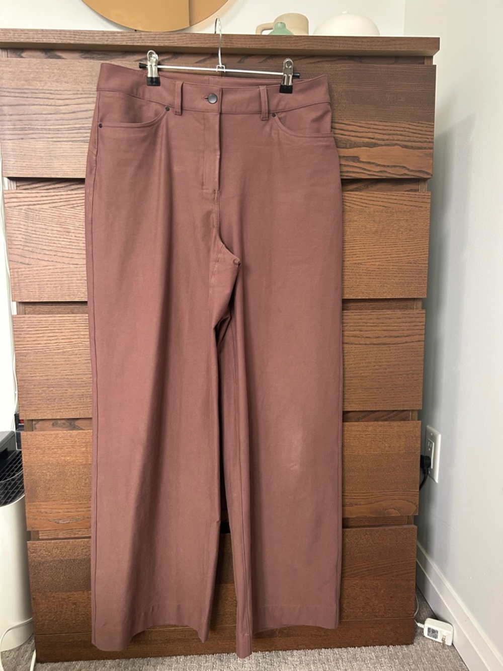 Lululemon City Sleek 5 Pocket High-Rise Wide-Leg Pant Full Length